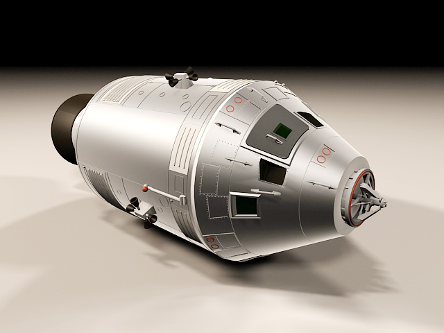 Apollo Spacecraft 3D model