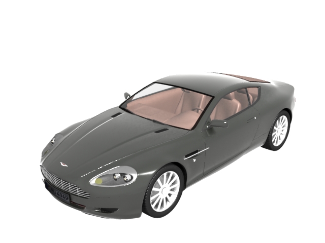 Aston Martin DB9 3D model