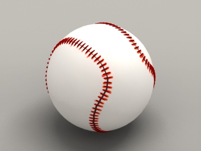 Baseball Ball 3D model