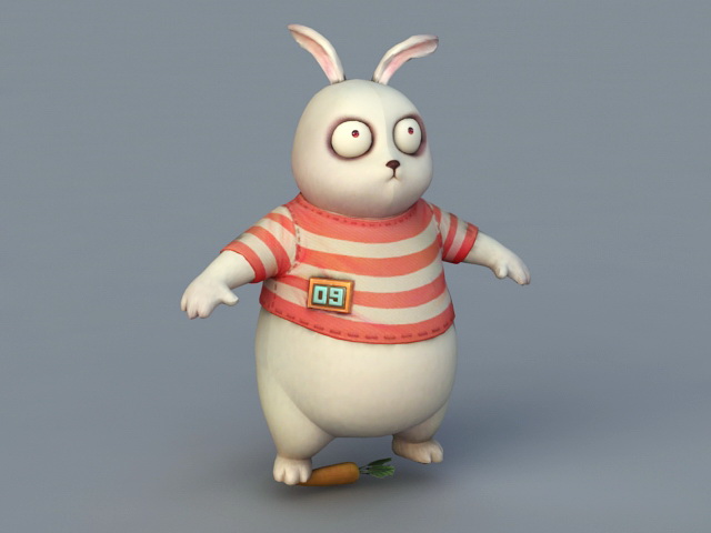 Big bunny 3D model