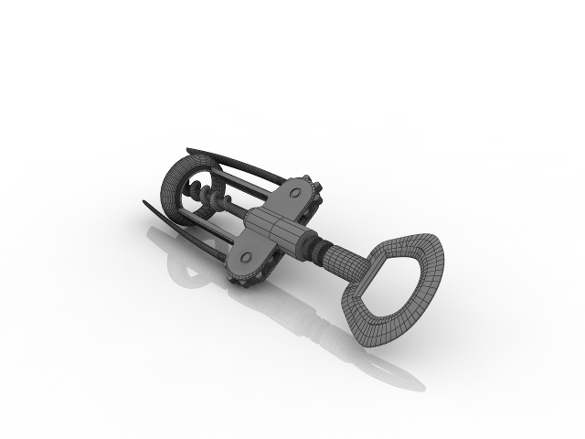 Corkscrew 3D model