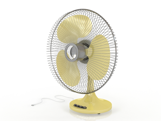 Classical Fan 3d model