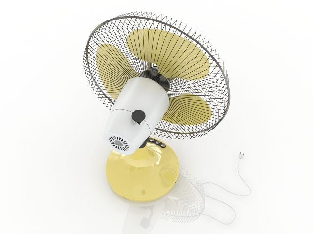 Classical Fan 3d model
