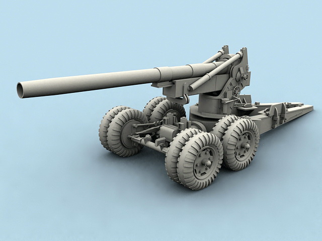 Field Howitzer 3D model