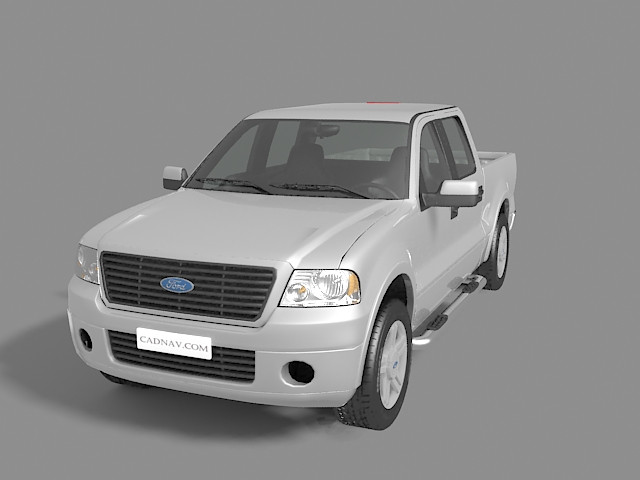 Ford F-150 pickup truck 3D model