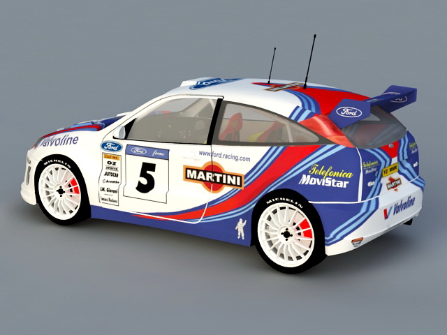 Ford Focus RS WRC 3D model