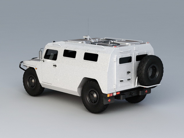 GAZ Tigr 3D model