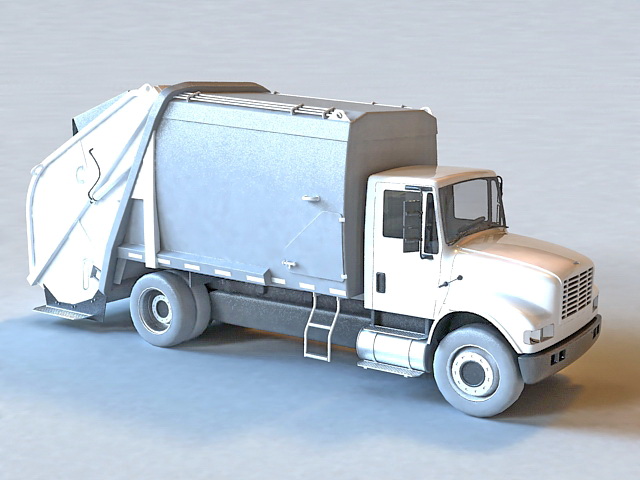 Garbage Truck 3D model