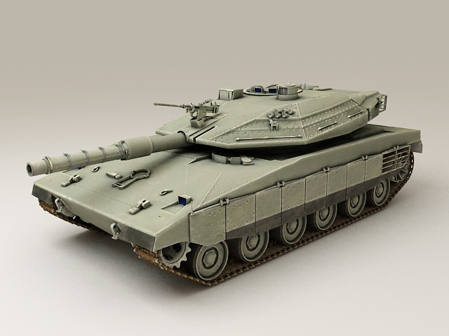 Merkava Tank 3D model