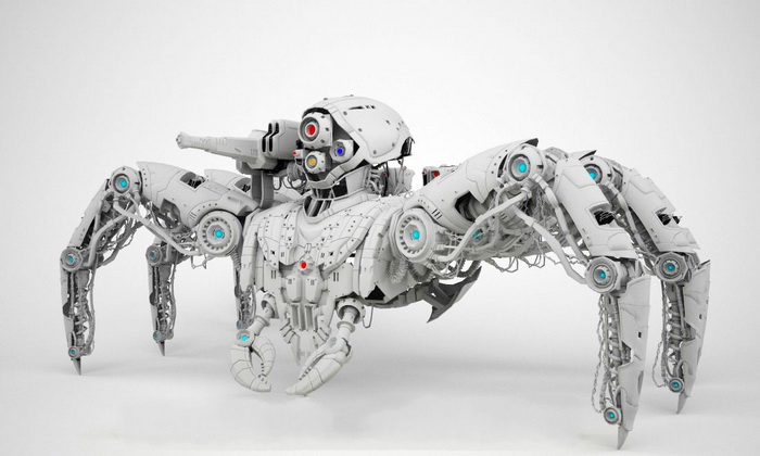 Mechanical Spider 3D model
