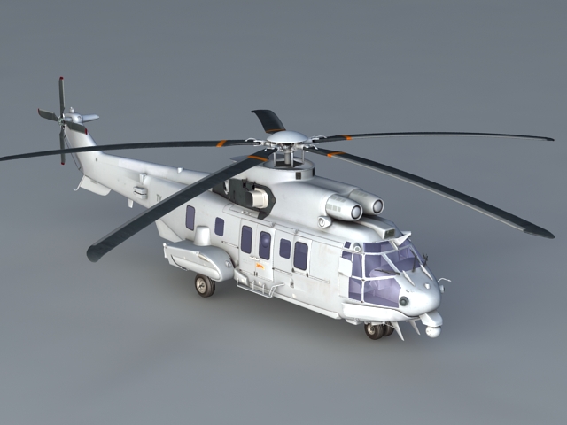 Transport Helicopter 3D model