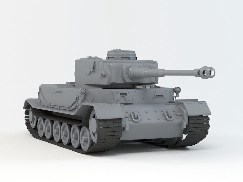 VK 4501 (P) Tiger 3D model