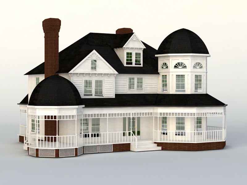 Victorian House 3D model