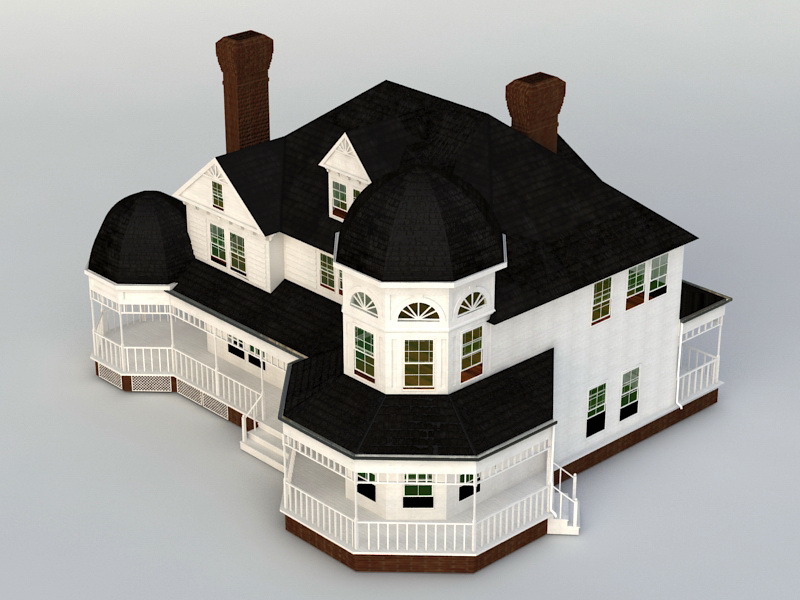 Victorian House 3D model