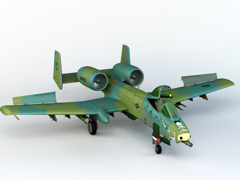 A-10 Thunderbolt 3D model