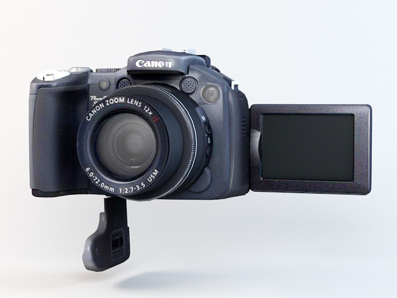 Canon PowerShot Camera 3D model