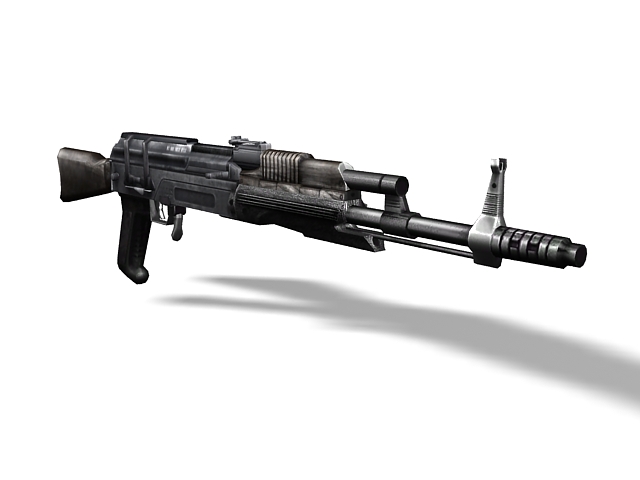 FY71 assault rifle 3D model