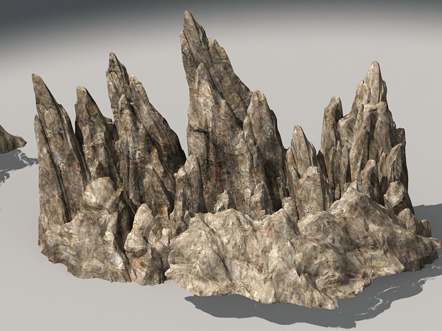 Rocky Mountains 3D model