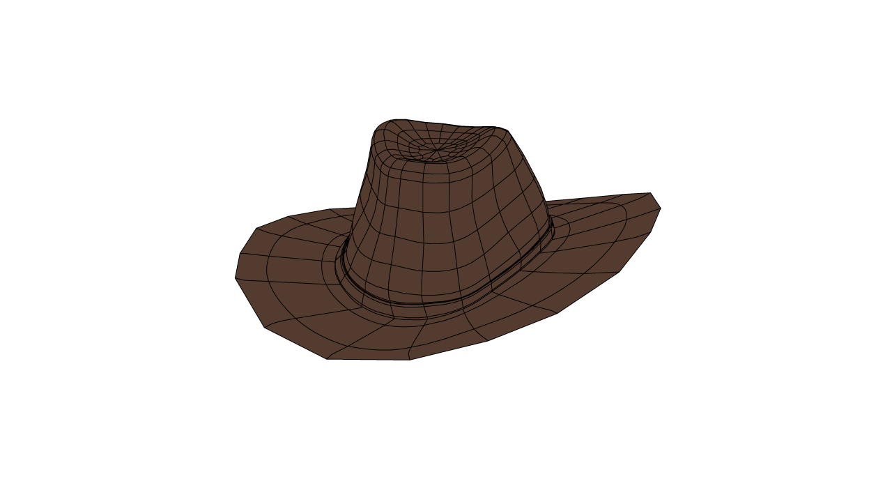 Western Hat 3D model