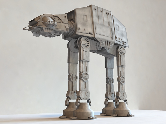 AT-AT Walker Star Wars 3D model