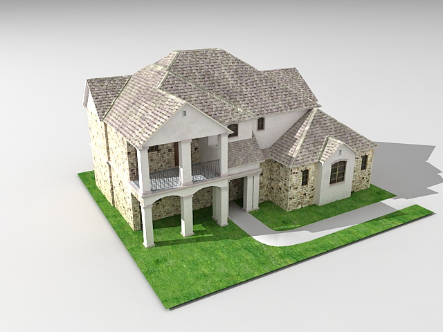 American house 3D model