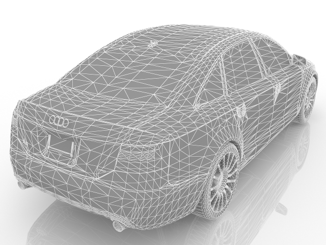 Audi А6 3D model