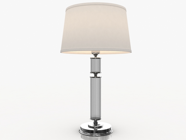 Bedroom Table Lamp 3D model