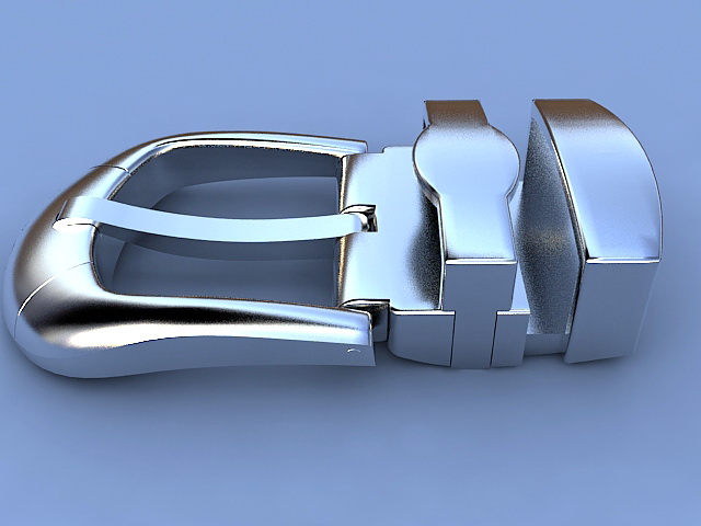Belt Buckle 3D model