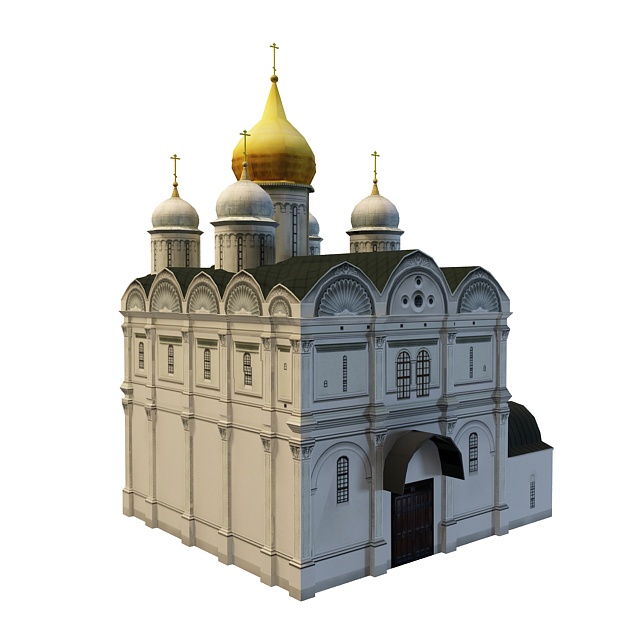 Cathedral of the Archangel 3D model