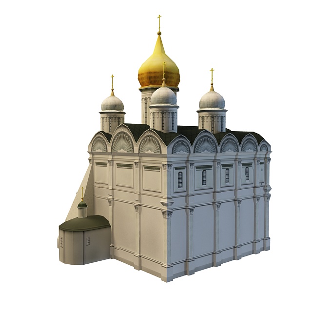 Cathedral of the Archangel 3D model