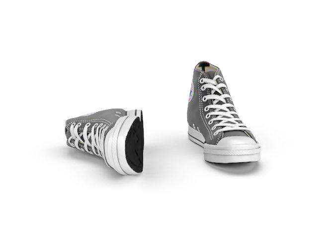 Converse sneakers 3D model