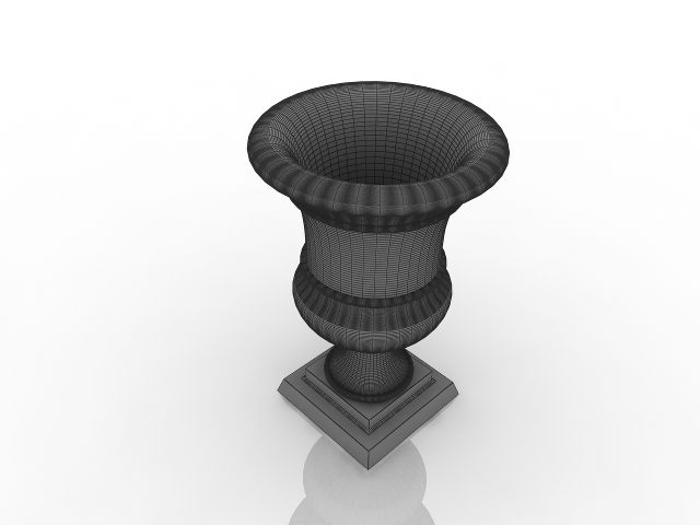 Decorative vase 3D model
