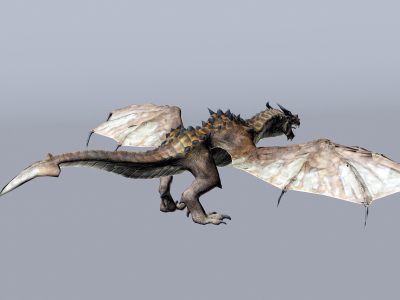 Earth Dragon 3D model