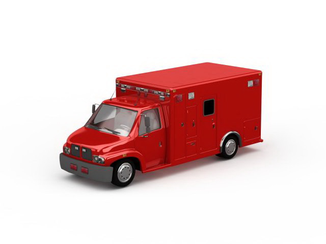 Fire truck 3D model
