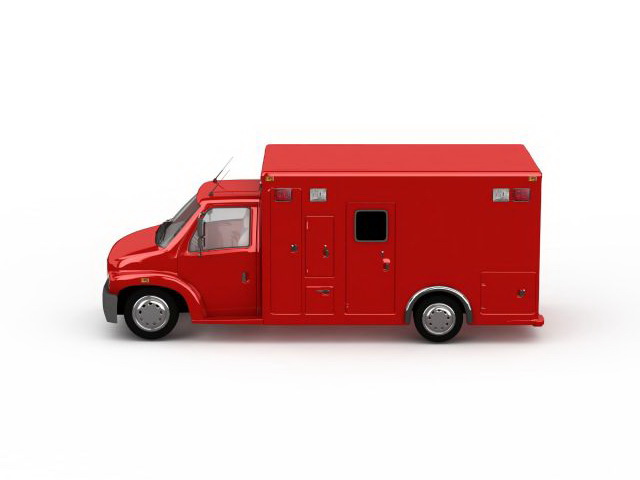 Fire truck 3D model