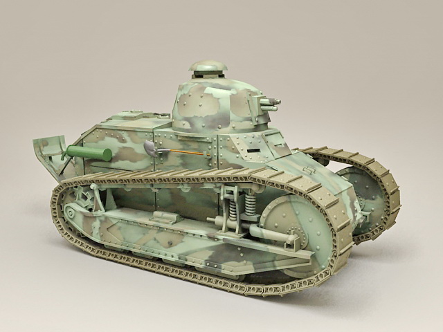 French Light Tank Renault FT 3D model