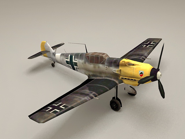 Messerschmitt Bf 109 3D model