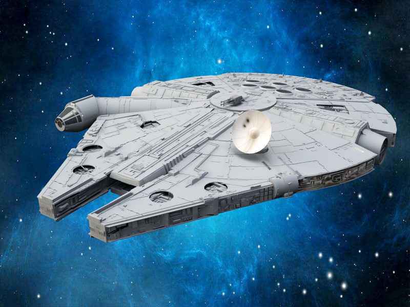 Millennium Falcon Star Wars 3D model