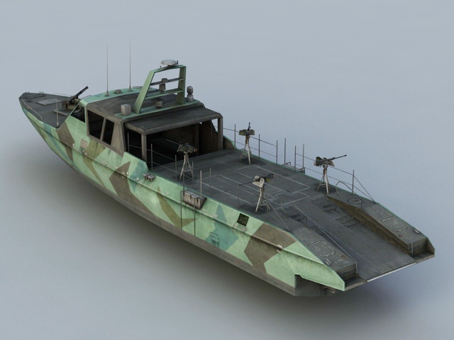 Navy Patrol Boat  3D model
