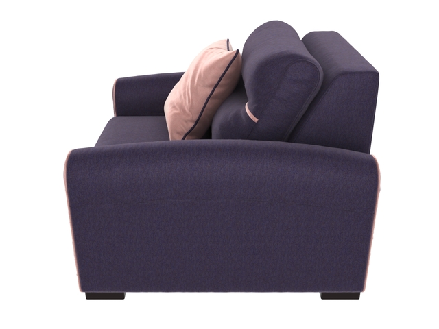 Purple Armchair 3D model