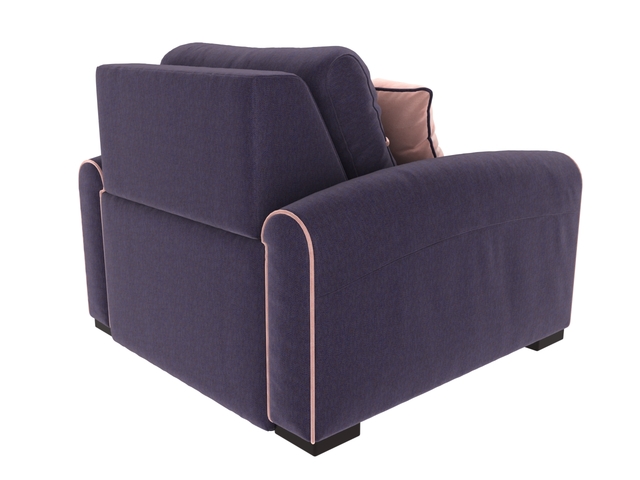 Purple Armchair 3D model