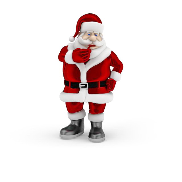 Santa Claus - Free 3D models