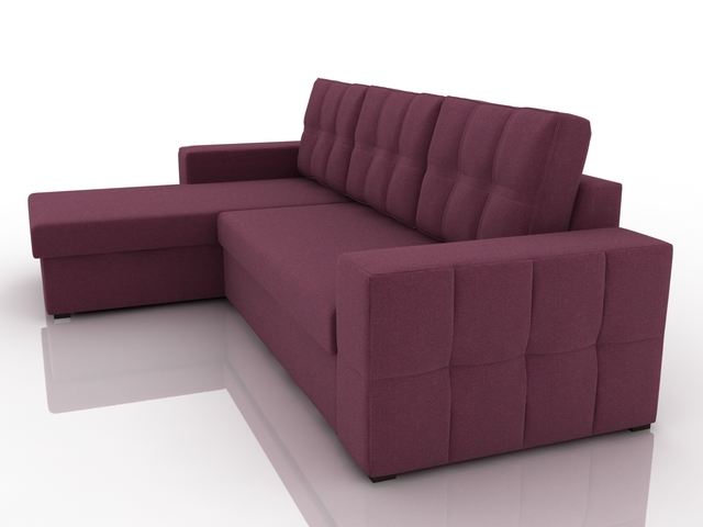 Small corner sofa 3D model