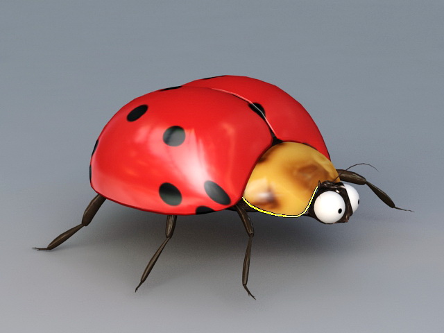 Spotted Ladybug 3D model