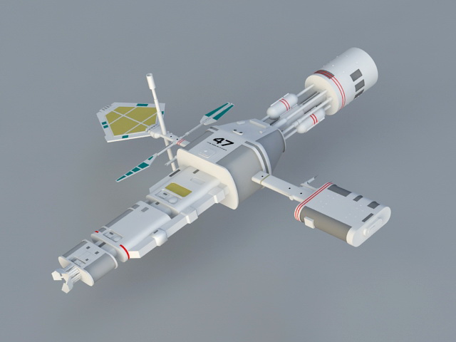 Subspace Relay Station 3D model
