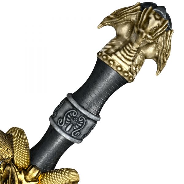Sword with Skull Handle 3D model