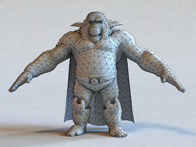 Gorilla Grodd 3D model