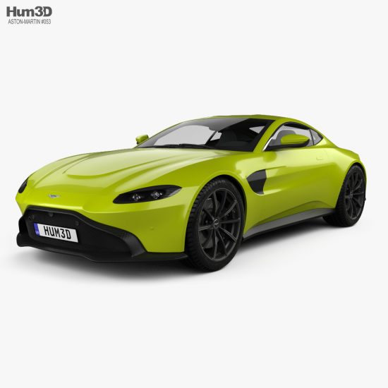 Aston-Martin Vantage coupe 3D model