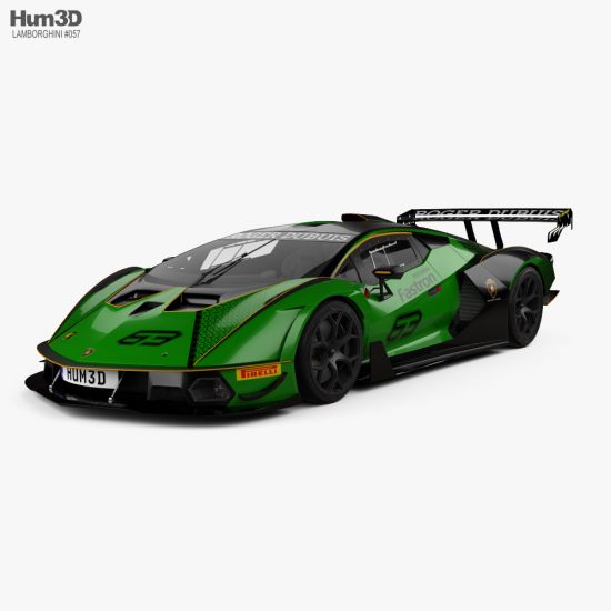 Lamborghini Essenza SCV12 2022 3D model