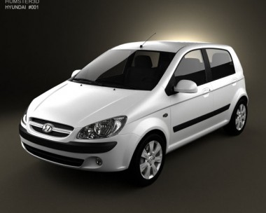 Hyundai Getz 2008 3D model